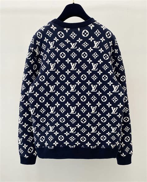 louis vuitton full monogram jacquard crewneck|Monogram Jacquard Sweatshirt .